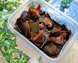 根昆布とどんこ椎茸お弁当用佃煮美味しすぎ作り方4写真
