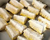 焼きとうもろこし〜ニンニク風味作り方4写真
