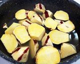 さつまいもの甘露煮（娘の弁当には毎日）作り方1写真