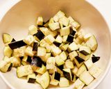 麻婆なす　離乳食完了期作り方1写真
