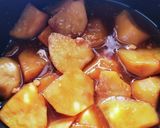 圧力鍋de豪華見え！簡単柔らか鶏甘辛…煮作り方5写真