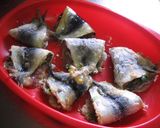 鰯のネギ包み焼き作り方3写真