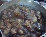 神戸ぼっかけ丼(スジコン)作り方3写真