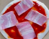 こめココノンシュガーで作る簡単ピザパン②作り方3写真