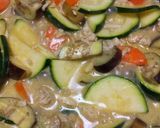 ズッキーニ入り、タイ風キーマカレー作り方3写真