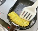 旦那様へのあと一品♪大葉入り卵焼き作り方4写真