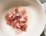 レンジ簡単ウスター味噌味甘酢酢豚作り方1写真