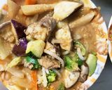 レンジ簡単きな粉コク旨回鍋肉風味甘酢酢豚作り方17写真