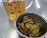 ワンパン！菊芋といかのペペロンチーノ作り方2写真