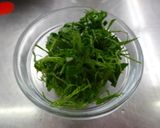 ワンパン！菊芋といかのペペロンチーノ作り方5写真