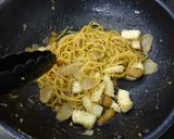 ワンパン！菊芋といかのペペロンチーノ作り方11写真