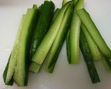 きゅうりの豚肉麦味噌汁作り方1写真