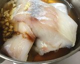 たらともずくのオイスターソース黒酢煮作り方1写真