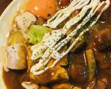 金曜カレープレート●鶏胸肉のソテー＋マヨ作り方3写真
