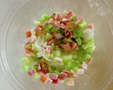 ホットケーキミックスで野菜ケーキ作り方1写真