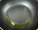 ワンパン☆ほうれん草のクリームパスタ作り方1写真