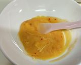 簡単♫鶏胸肉のカレーマヨソース和え作り方2写真