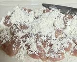 簡単♫鶏胸肉のカレーマヨソース和え作り方4写真