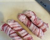 チーズとろける竹輪の肉巻き作り方3写真