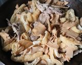 滋味あふれる♪乾燥筍と豚肉と油揚げの煮物作り方4写真
