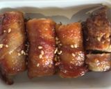 チーズとろける竹輪の肉巻き作り方5写真
