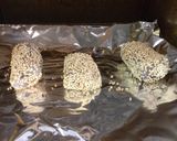 ライスペーパーで作る!もちもち胡麻団子作り方6写真