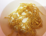 給食の「切り干し大根の甘酢和え」♡もやし作り方1写真