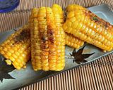 焦がしバター醤油の焼きとうもろこし作り方7写真