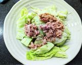 大量消費！キャベツとツナのポン酢バター作り方3写真