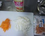 簡単✿サクッと♪かき揚げ✿作り方1写真