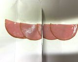 【ハムがくつかずに細切りに切れる裏技！】作り方4写真