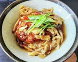 あんかけ豆腐ハンバーグ丼作り方10写真