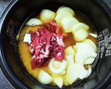 炊飯器で簡単！満足飯♡牛丼風炊込みご飯作り方3写真