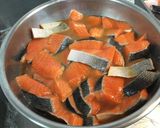 【保育園給食】鮭の幽庵焼き作り方2写真