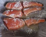 ヨウサマの減塩簡単鮭のみぞれ和え作り方1写真
