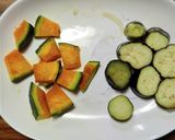 ヨウサマの減塩ANA風BC野菜付け合わせ作り方2写真