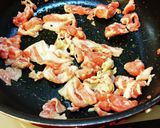 豚バラ肉と厚揚げのジャンジャン炒め。作り方2写真