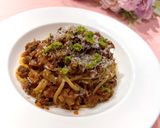 春の香り｡❀フキノトウのボロネーゼ作り方15写真