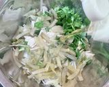 ザーサイと鶏ささみの和えもの作り方4写真