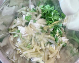 ザーサイと鶏ささみの和えもの作り方4写真