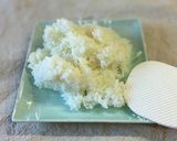 ゆかりご飯であさりの佃煮おにぎり作り方1写真