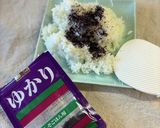 ゆかりご飯であさりの佃煮おにぎり作り方2写真