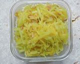 完全保存版★青パパイヤのカレー炒め作り方9写真