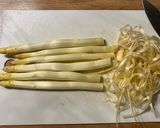 白アスパラとキノコのリゾット風作り方1写真