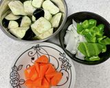 鶏もも肉とたっぷり野菜の赤酢炒め作り方3写真