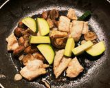 鶏キノコ野菜の満足パスタ作り方4写真