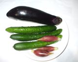 茄子キュウリ茗荷のマリネ♪簡単夏の暑さに作り方1写真