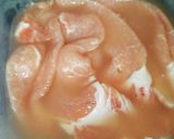 やわらか豚ロース焼き　ホエー漬け作り方1写真