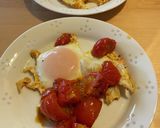 ミニトマトの目玉焼き作り方3写真