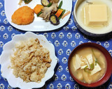 ヨウサマの減塩舞茸と油揚げの簡単混ぜご飯作り方5写真